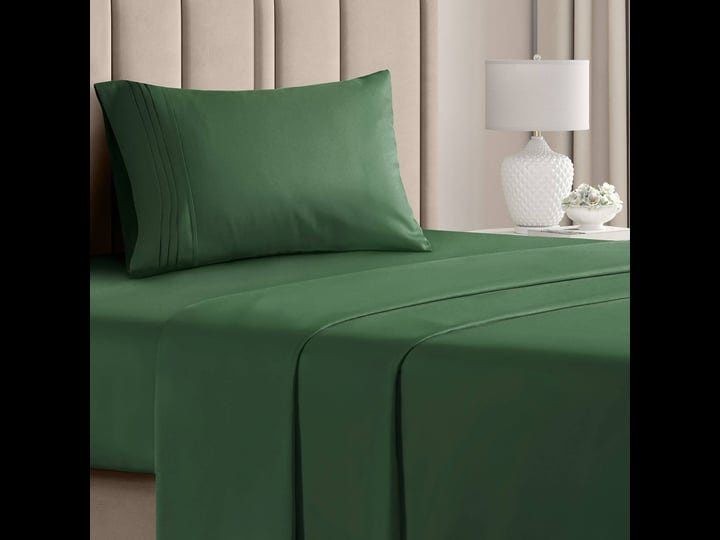 cgk-linens-3-piece-microfiber-sheet-set-twin-emerald-green-1