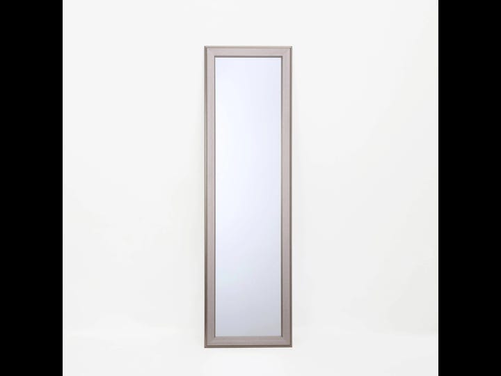 style-selections-style-collections-51-5-in-l-x-15-5-in-w-silver-framed-door-mirror-5077003