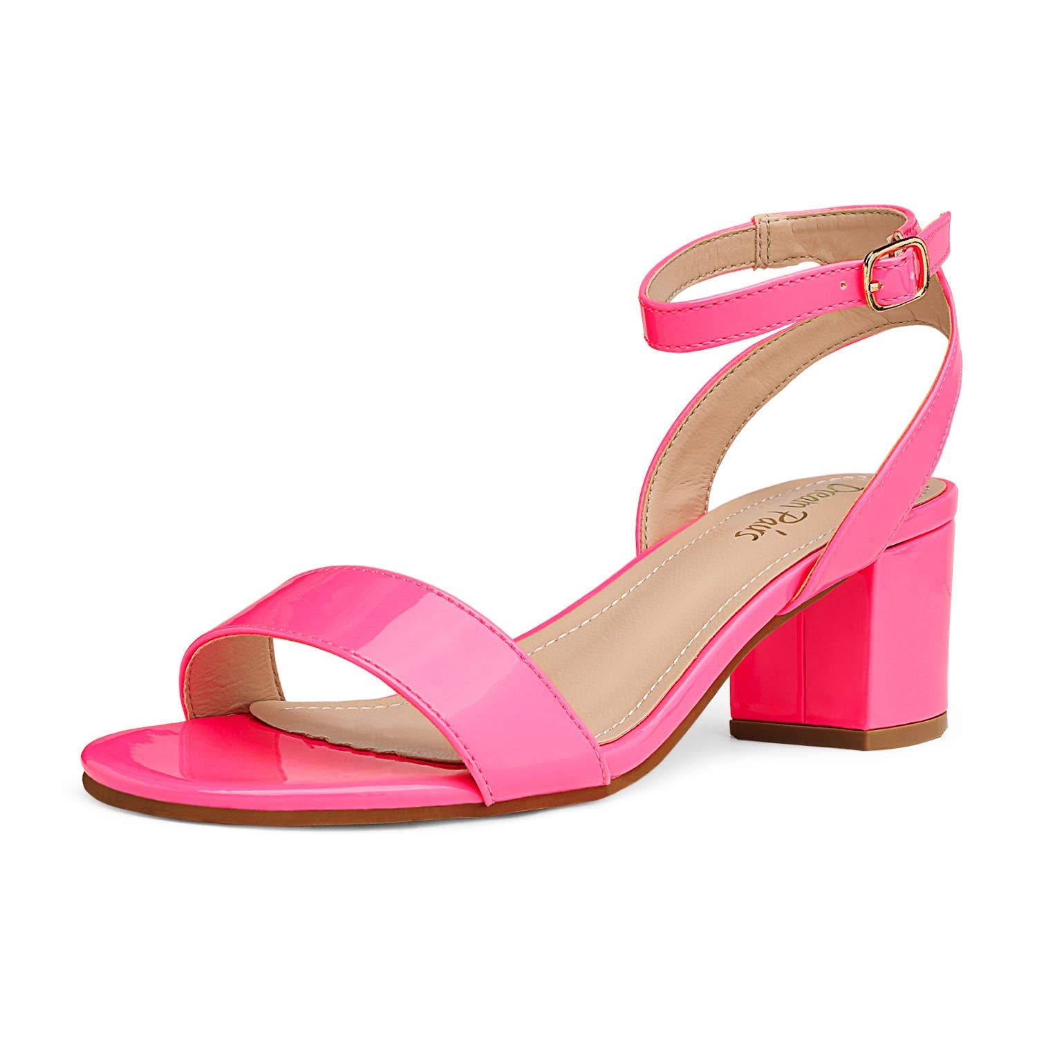 Comfortable Block Heel Slide Sandals for Women | Image