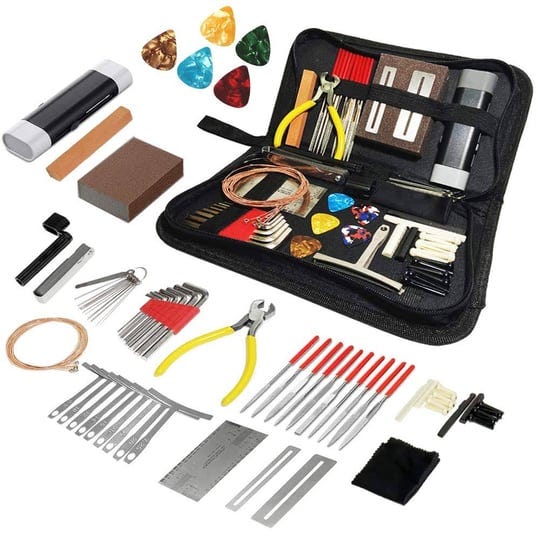 micling-72pcs-guitar-tool-kitprofessional-guitar-repairing-maintenance-tool-kit-with-guitar-strings--1