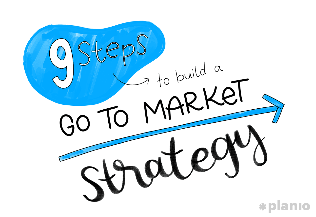 9 passos para construir uma estratégia de ir para o mercado