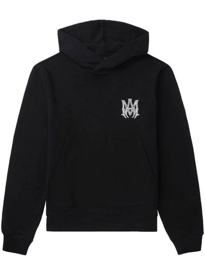 amiri-logo-embellished-cotton-hoodie-black-1