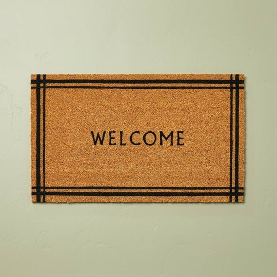 18x30-border-stripe-welcome-coir-doormat-tan-black-hearth-hand-with-magnolia-1