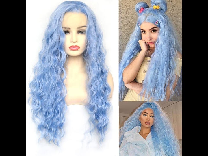 bluple-ice-blue-lace-front-wigs-long-curly-wavy-half-hand-tied-light-blue-synthetic-hair-replacement-1