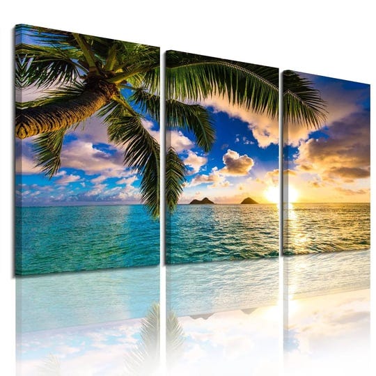 ephany-abstract-ocean-sea-wall-art-art-abstract-sunset-palm-landscape-blue-sky-wall-art-canvas-print-1