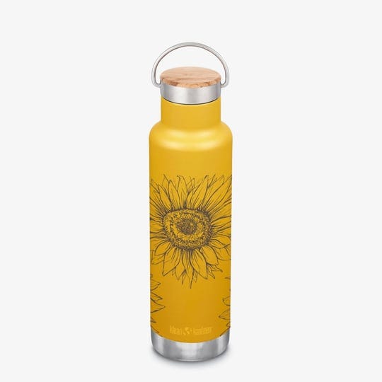 klean-kanteen-20oz-insulated-classic-bottle-w-bamboo-cap-sunflower-1010921