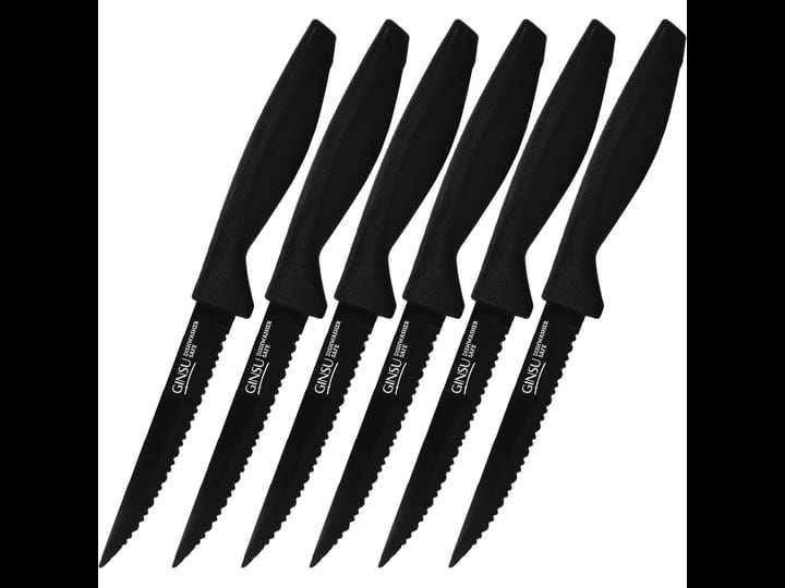 ginsu-daku-series-dishwasher-safe-black-ceramic-coated-6-piece-steak-knife-set-1