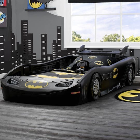 delta-children-batman-batmobile-car-bed-yellow-black-twin-1