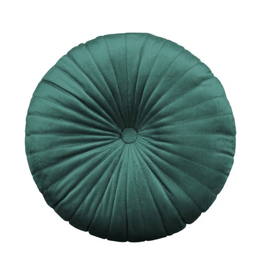 better-homes-gardens-round-tufted-velvet-pillow-18-inch-x-18-inch-emerald-green-size-18-inch-x-18-in-1