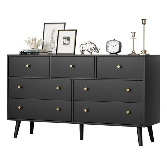 hourom-dresser-with-7-drawers-black-dresser-for-bedroom-modern-double-dresser-with-wide-drawer-and-m-1