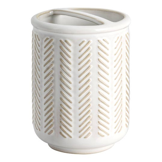 better-homes-gardens-textured-ceramic-toothbrush-holder-white-1