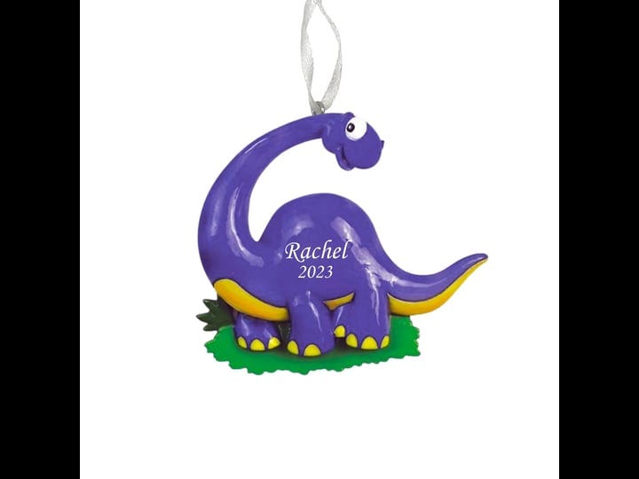 purple-dinosaur-personalized-christmas-tree-ornament-1