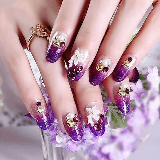 babalal-glitter-fake-nails-24pcs-purple-rhinestone-false-nails-oval-press-on-nails-with-design-for-w-1