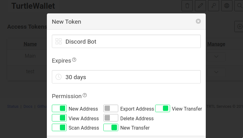 TRTL Services makes developing your own TurtleCoin App simple and point-and-click easy!