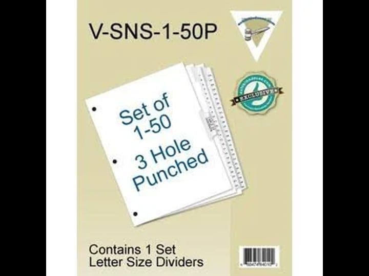 exhibitindexes-numbered-dividers-1-50-3-hole-punched-1