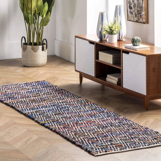 nuloom-hand-woven-chevron-rochell-runner-rug-indigo-size-2-6-x-6-1