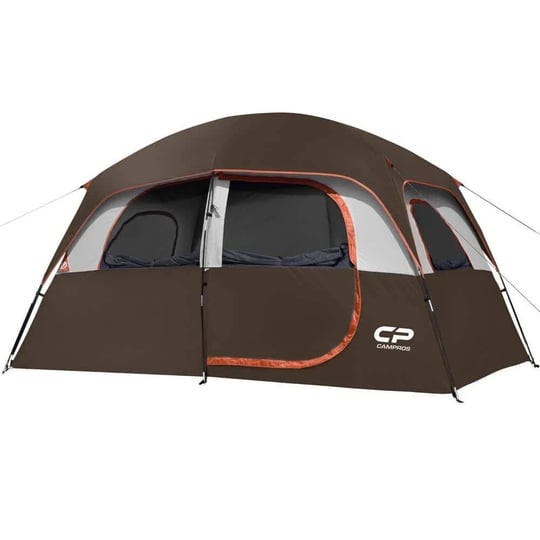 11-ft-x-7-ft-brown-6-person-camping-waterproof-windproof-family-tents-with-top-rainfly-4-large-mesh--1