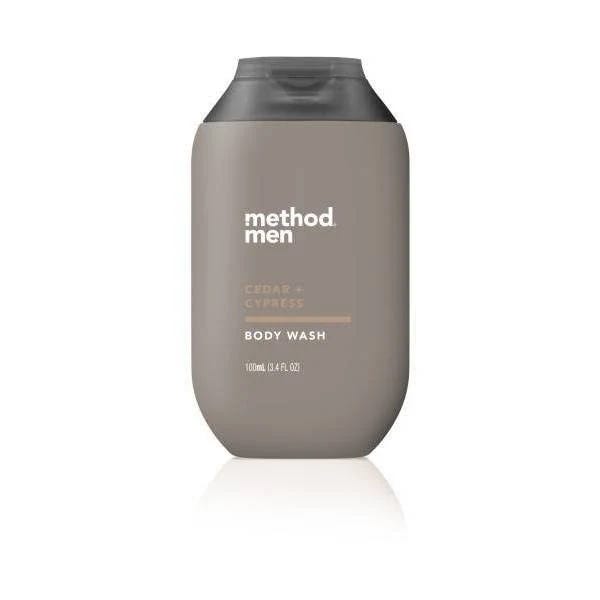 Fresh Cedar + Cypress Method Body Wash, 3.4 fl oz Bottle | Image