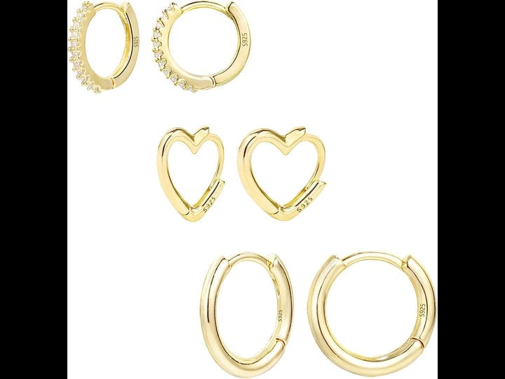 adoyi-gold-hoop-earrings-set-for-women-chunky-gold-hoops-twisted-huggie-hoops-earrings-14k-plated-fo-1