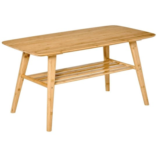 homcom-bamboo-2-tier-coffee-table-1