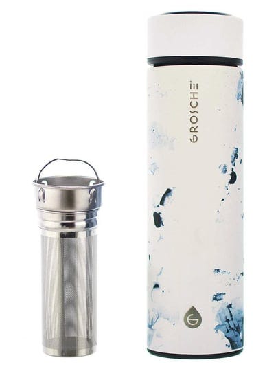grosche-chicago-insulated-tea-infuser-bottle-white-marble-1