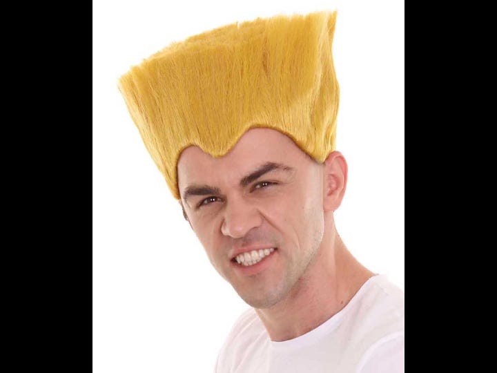 fighter-game-mens-short-length-electric-yellow-straight-spiked-cosplay-wig-1