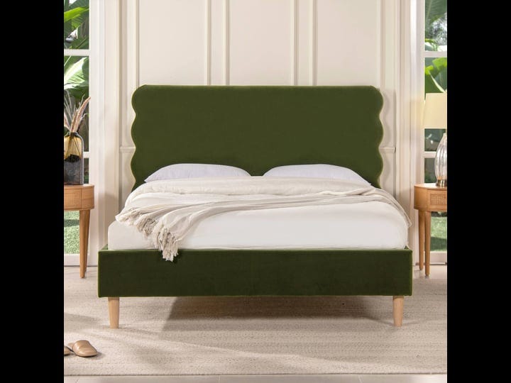 jennifer-taylor-home-stockholm-modern-wavy-headboard-platform-bed-queen-olive-green-performance-velv-1