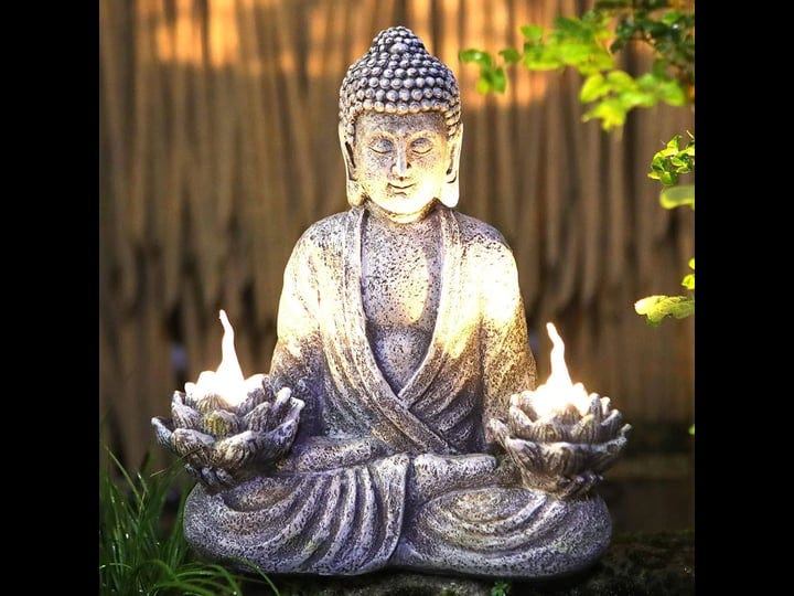 ivcoole-buddha-statue-zen-sculpture-11-4in-yoga-garden-decor-with-led-solar-lotus-lights-sitting-med-1