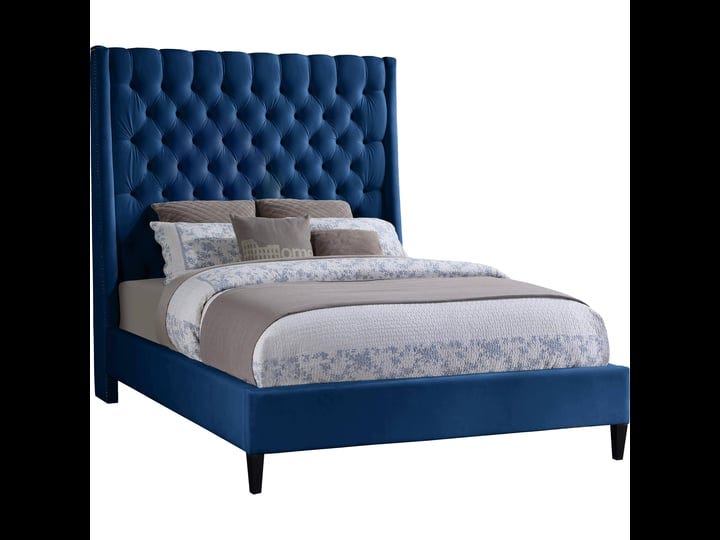 meridian-furniture-fritz-navy-velvet-full-bed-1