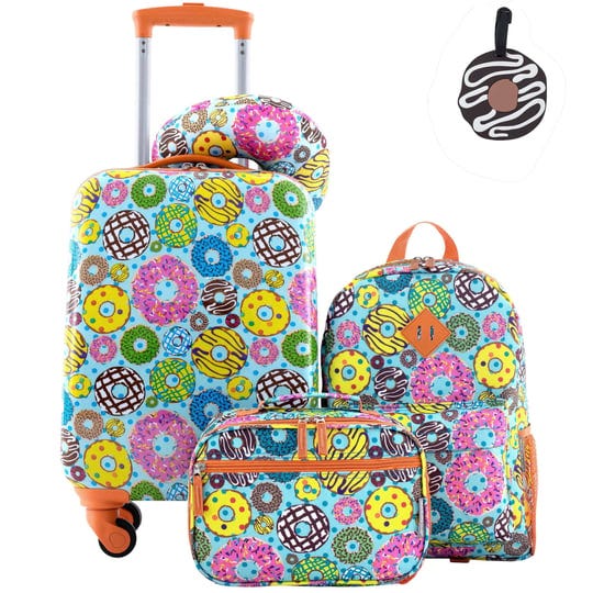 travelers-club-kids-hardside-carry-on-spinner-5-piece-luggage-set-donut-1