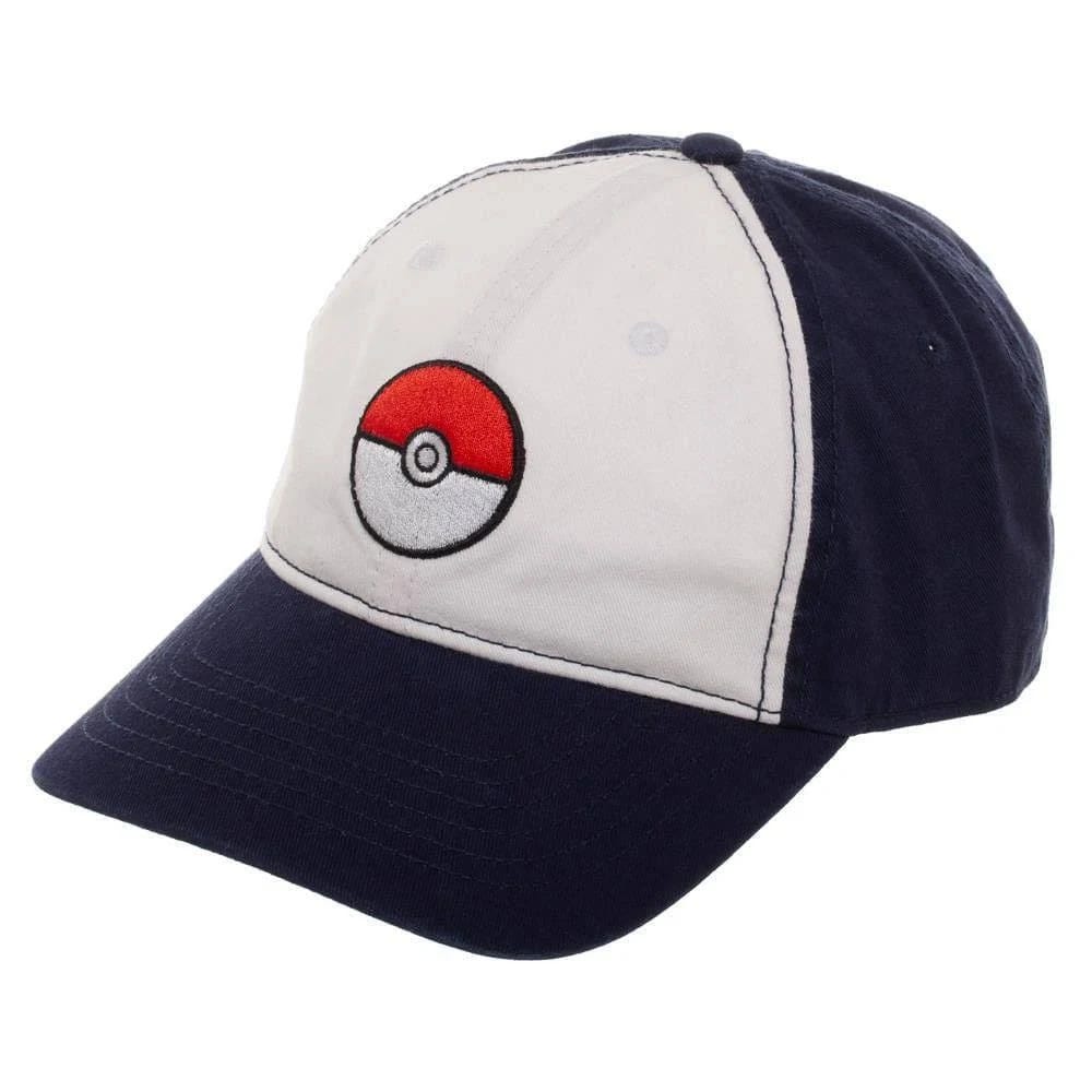 Pokemon Pokeball Colorblock Adjustable Hat | Image