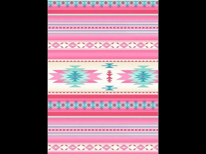 elizabeth-studios-cotton-southwestern-stripes-native-american-aztec-tribal-southwest-tucson-pink-gir-1