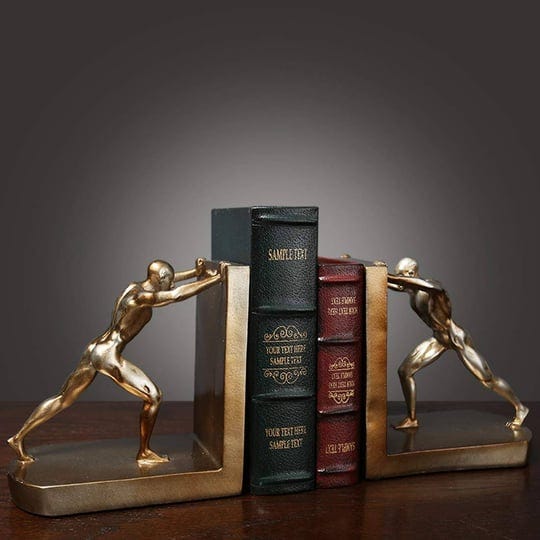 home-decorative-man-bookshelf-bookendsart-bookend-book-endsbookend-supports-book-stoppers-set-of-2-1