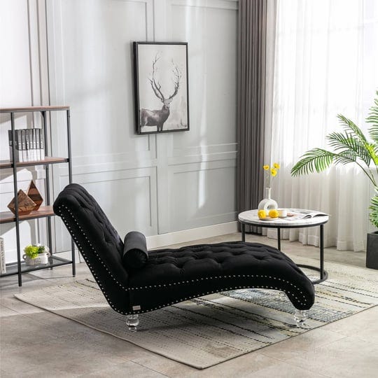 acrylic-foot-tufted-lounge-chair-chesterfield-lounge-button-tufted-chaise-black-1