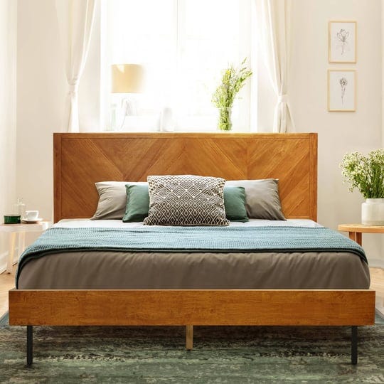 acacia-alander-queen-bed-frame-and-headboard-solid-wood-platform-bed-king-bed-frame-scandinavian-sig-1