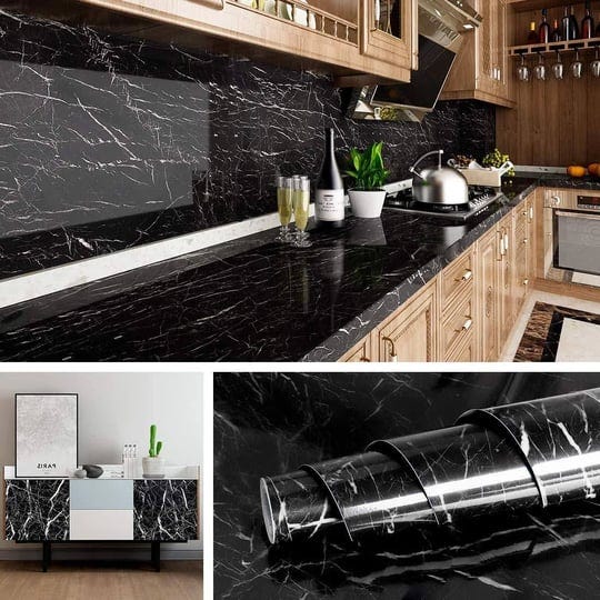 livelynine-15-8x394-black-marble-wallpaper-peel-and-stick-countertops-1