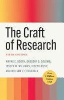 The Craft of Research, Fifth Edition (Chicago Guides to Writing, Editing, and Publishing) PDF