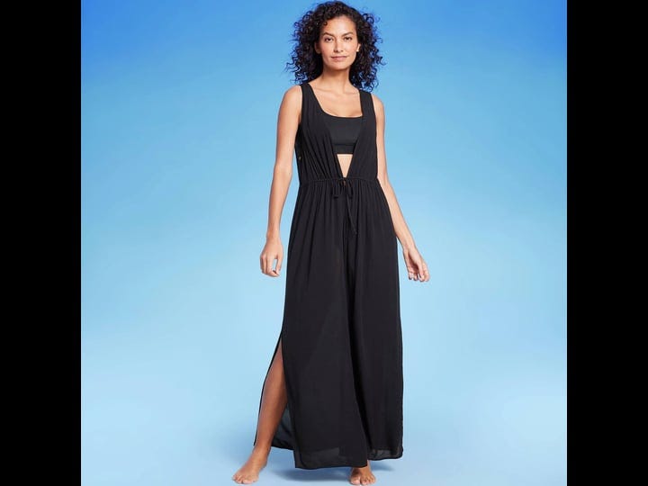 womens-sleeveless-cover-up-maxi-duster-kona-sol-black-s-m-1