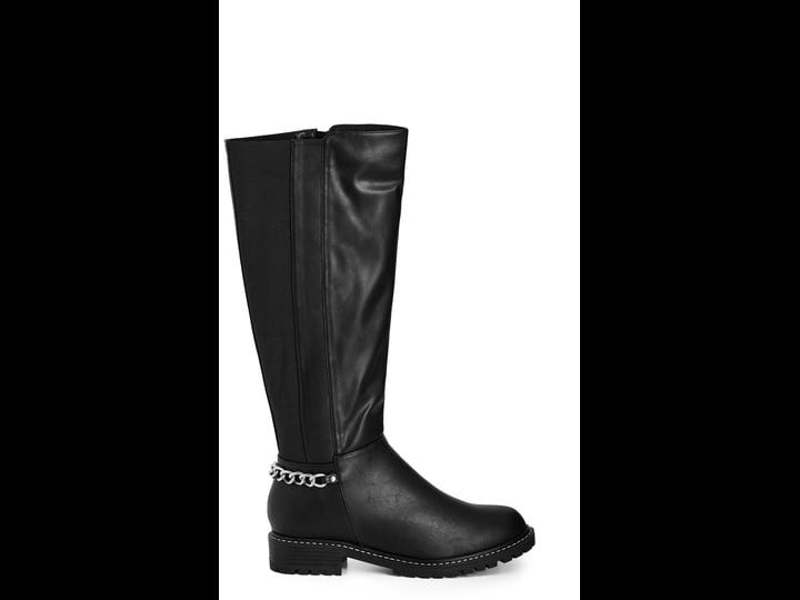 city-chic-wide-fit-serene-knee-boot-black-size-10w-1