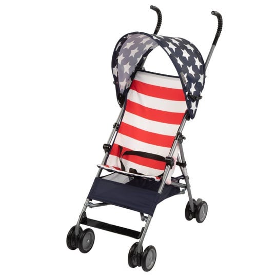 cosco-comfort-height-umbrella-stroller-with-canopy-stars-stripes-1