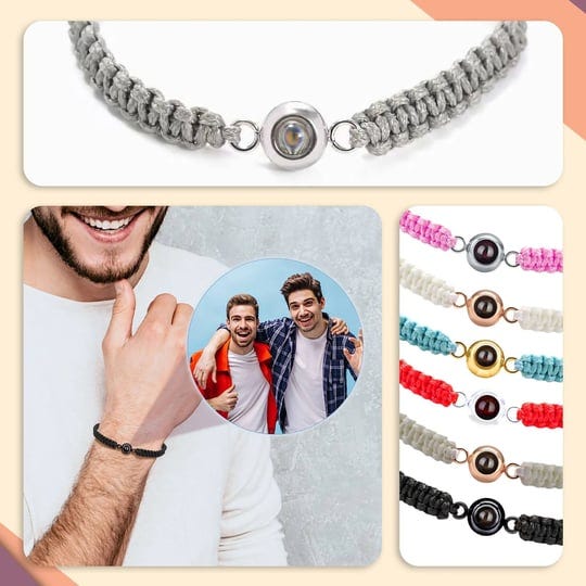 personalized-photo-projection-bracelet-fathers-day-gift-for-him-handmade-braided-rope-bracelet-custo-1