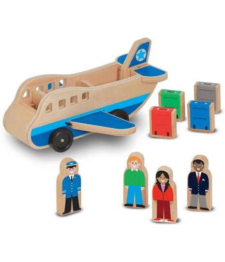 melissa-doug-wooden-airplane-play-set-with-4-play-figures-and-4-suitcases-multicolor-1