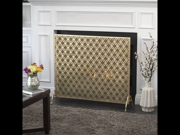 ellias-single-panel-gold-iron-fire-screen-by-noble-house-1