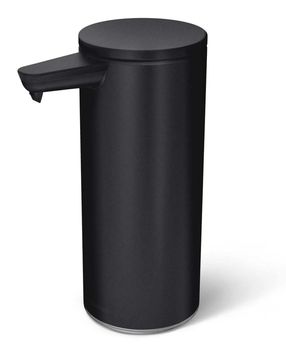 simplehuman Rechargeable Sensor Soap Pump - Matte Black | Image
