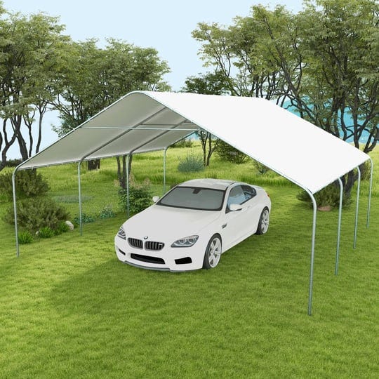 outsunny-carport-19-x-19-5-heavy-duty-party-tent-portable-garage-outdoor-canopy-tent-with-galvanized-1