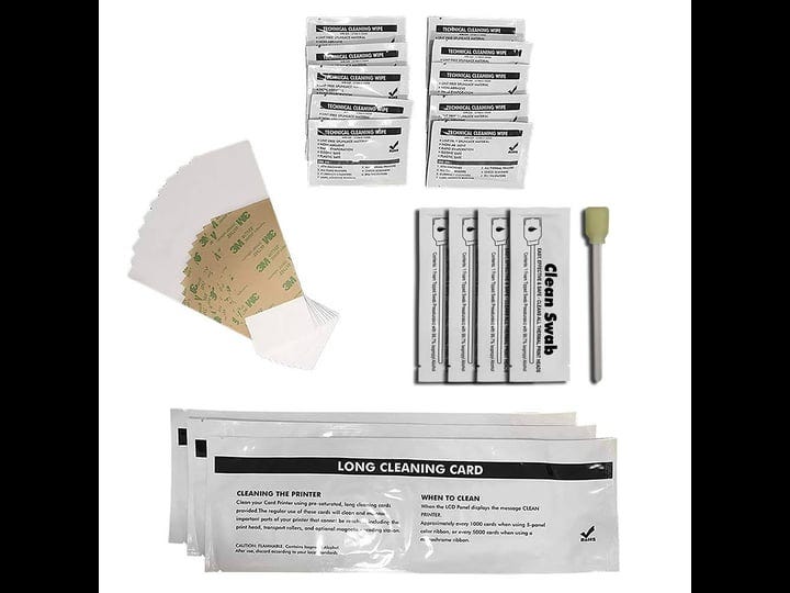 ci-kyan-id-card-printer-cleaning-kit-for-hdp5000-pack-of-10-adhesive-cleaning-cards-10-cleaning-wipe-1