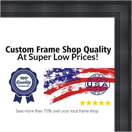 custompictureframes-7x10-7-x-10-contemporary-black-solid-wood-frame-with-uv-framers-acrylic-foam-boa-1