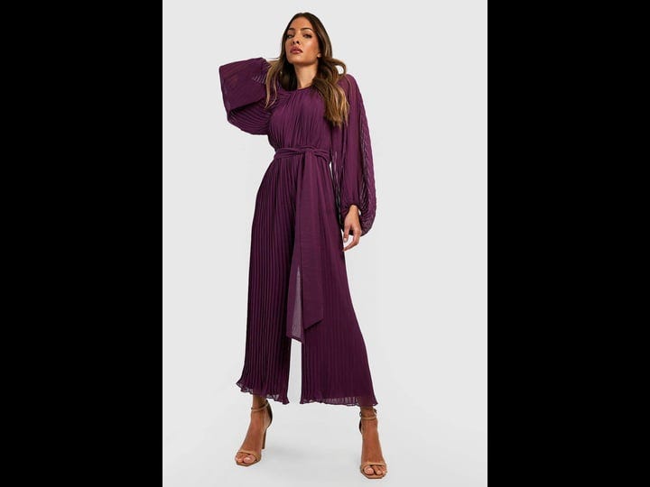 boohoo-pleated-long-sleeve-culotte-jumpsuit-purple-size-6-1