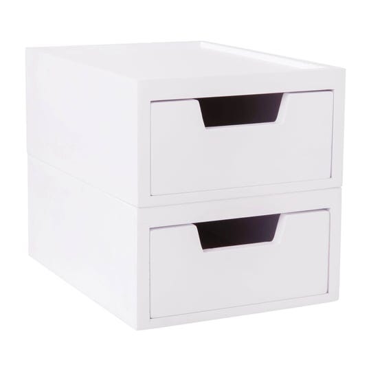 martha-stewart-set-of-2-wooden-storage-boxes-with-pullout-drawers-white-1
