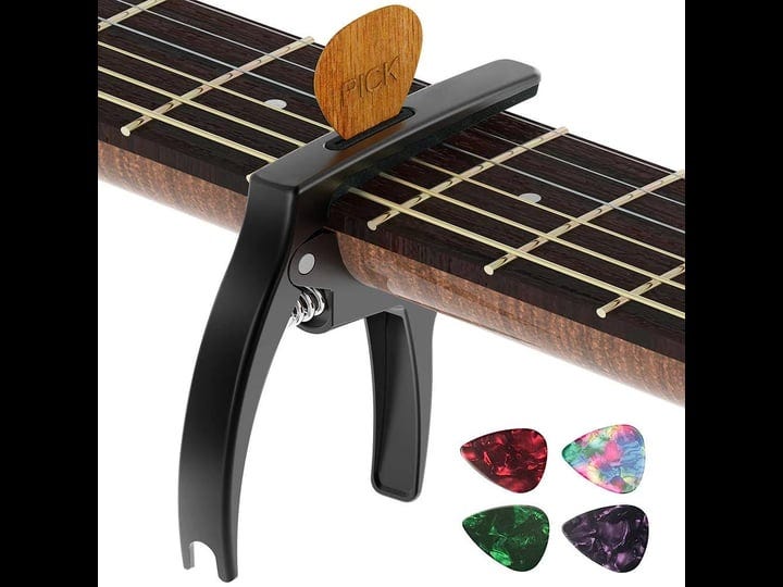 guitar-capo-tanmus-3in1-zinc-metal-capo-for-acoustic-and-electric-guitars-with-pick-holder-and-4pick-1